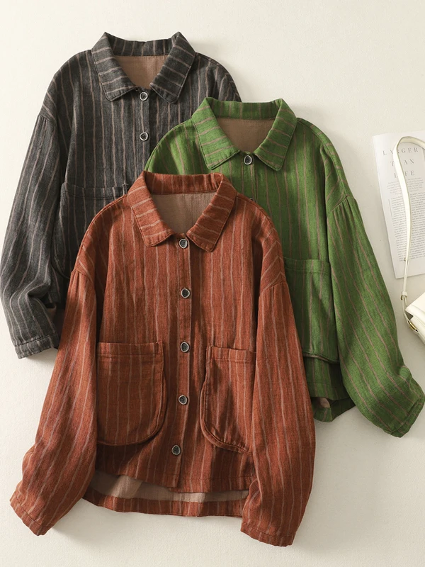 

Faionable Универсальный Свободный Повседневный Двойной Открытый Кардиган Куртка для Женщин Больших Размеров Осенний Новый Sle Pear Body pe