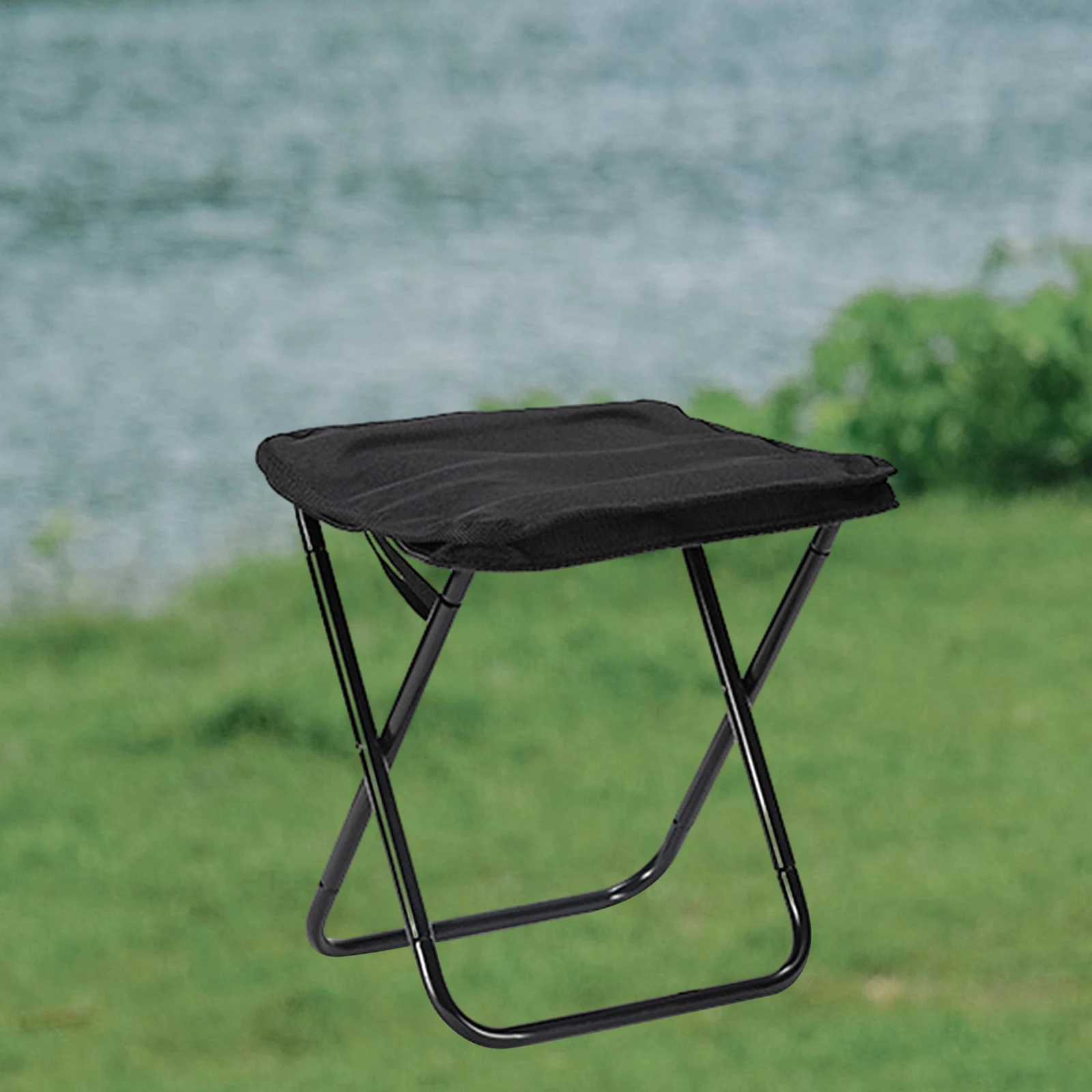 Camping Stool Seat Portable Folding Stool Fishing Stool Small Folding Chair for Traveling Hiking Beach Folding Small Chair