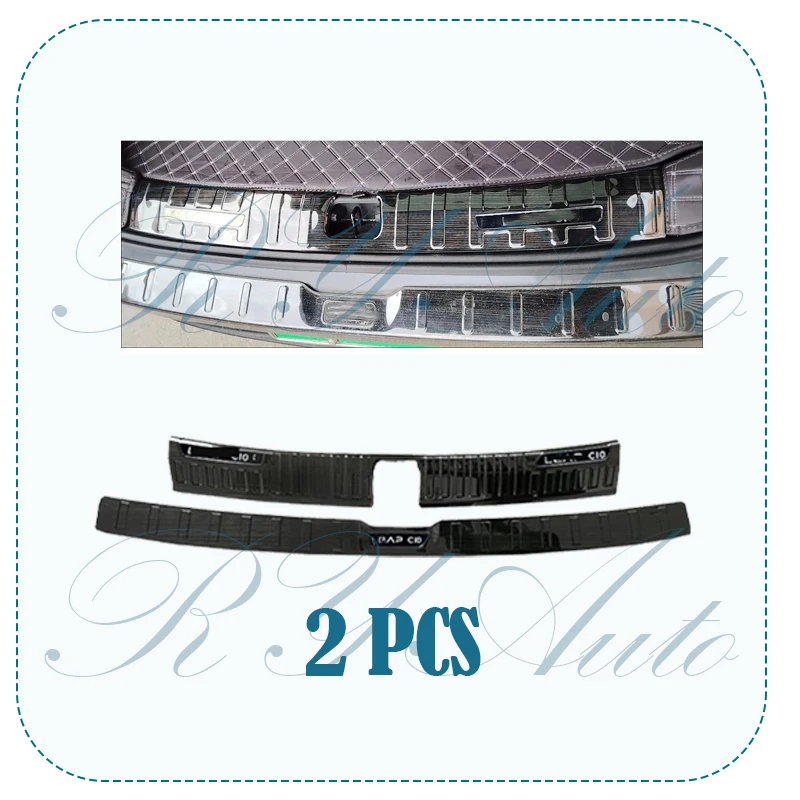 Auto Instaplijsten Strips Voor Leapmotor C10 2024 2025 2026 Rvs Drempel Decoratie Anti-Stampede Pasta Auto accessoires