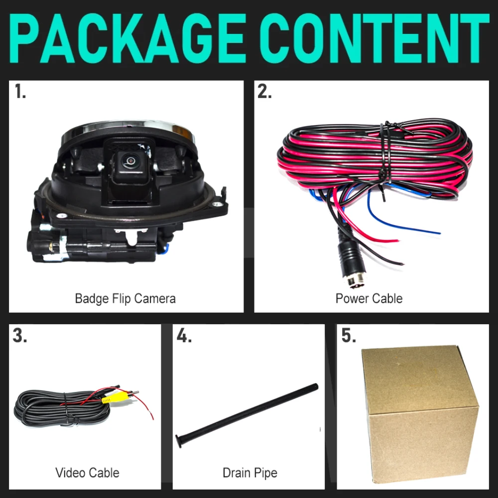 3Model Dynamische Of Ccd Sonylen Flipping Badge Omkeren Embleem Achteruitkijkcamera Parking Voor Passat B6 B7 B8 Golf 5 6 7 Polo T-Roc