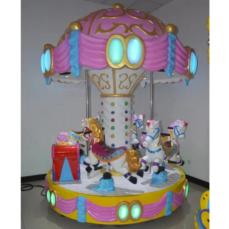 6-Seat luxury carousel music carousel for sale