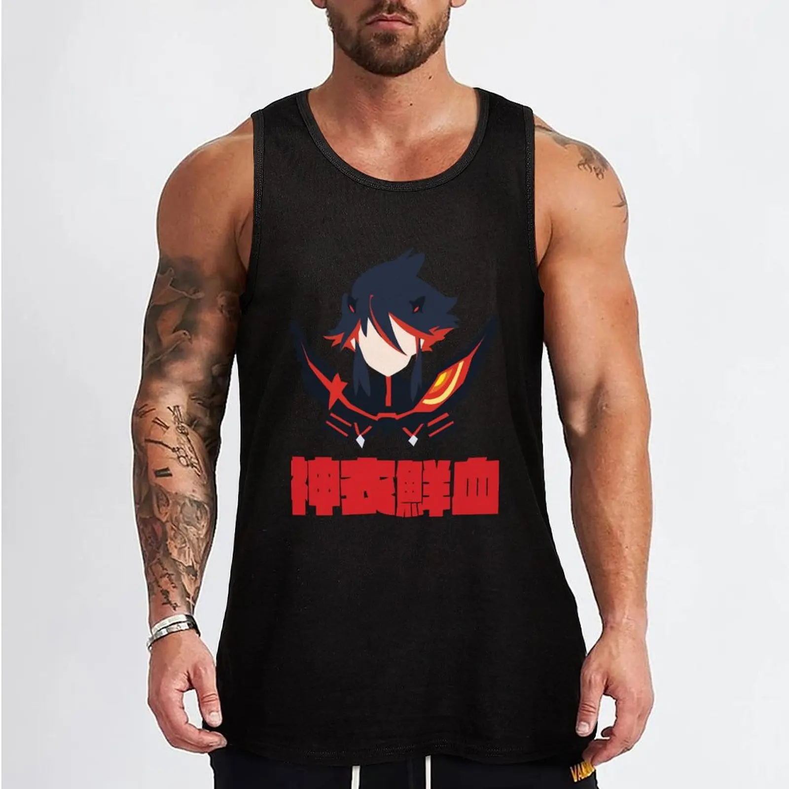 Kamui Senketsu Tank Top gym clothes man t shirt gym gym clothing