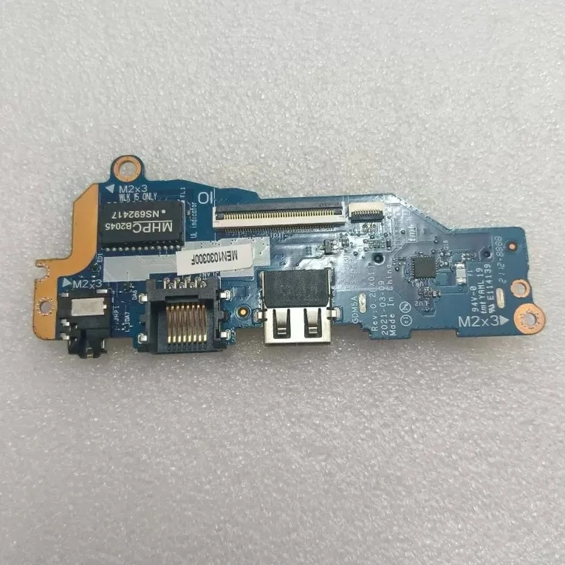 New USB Audio Power Button Board GDM5A LS‑L244P for Dell Vostro 3510 3515 IO Daughterboard