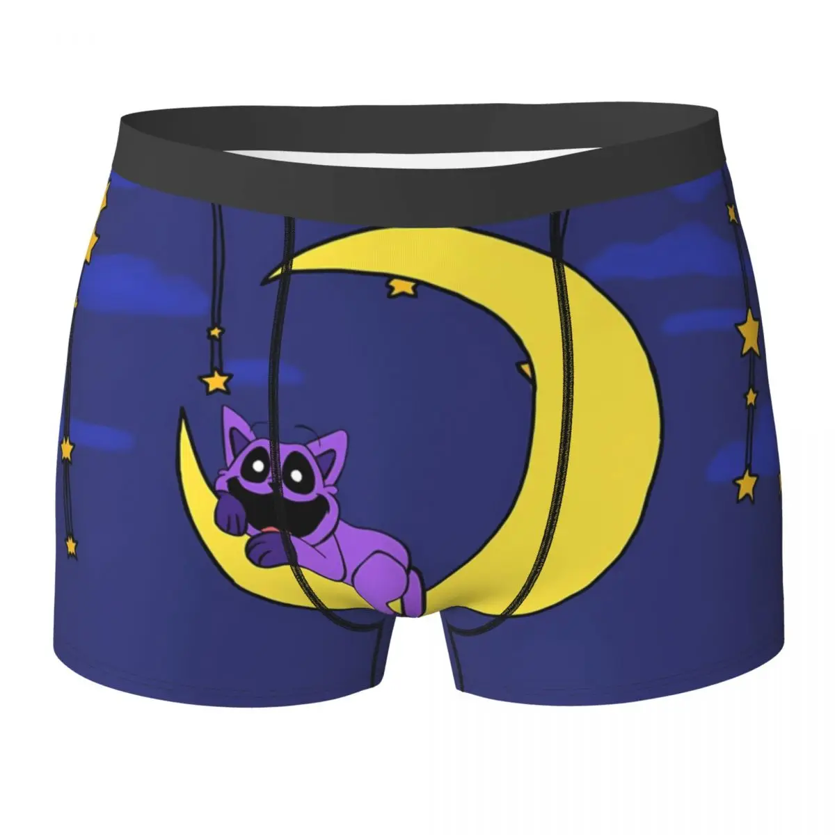 Smiling CatNap Dogday Underwear Male Shorts Briefs Classic Trunk Quality Customs Large Size Panties