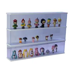 Multi-layeracrylic Transparent Storage Box Blind Box Display Rack Hand Open Door Model Dust Cover Toy Storage Display Cabinet