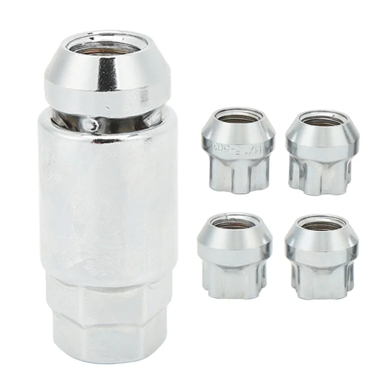Cone Seat Wheel Locks Stainless Steel Wheel Locking Lug Nuts Bolts Kit Replacement For Tesla 3 Y S X