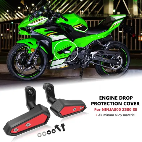 Ninja 500 Z500 SE NINJA500 2024-2025 프레임 슬라이더 보호대 오토바이 엔진 충돌 방지 보호 장치 충돌 방지 볼