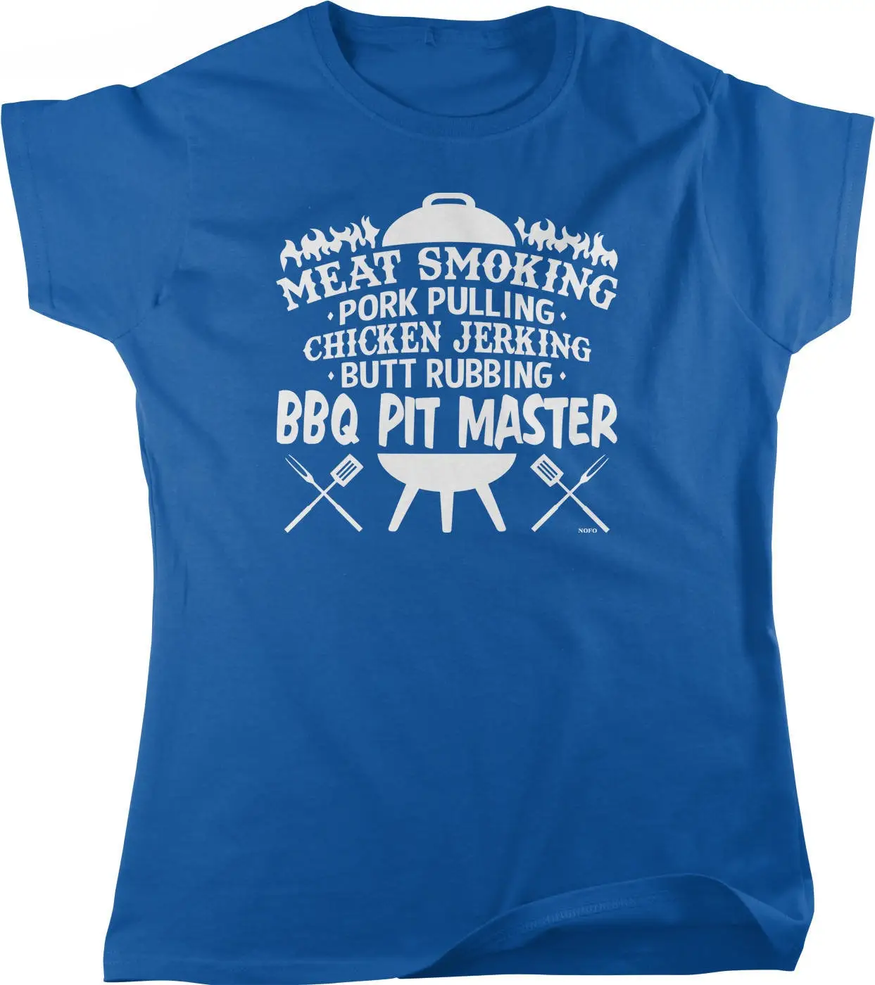 Meat Smoking Pork Pulling Chicken Jerking Butt Rubbing BBQ Pit Master Women's T shirt HOOD_01269