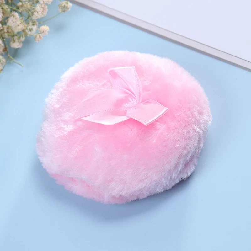 Professional Butterfly Baby Cosmetic Soft Plush Puff Sponge Talcum Makeup Tools