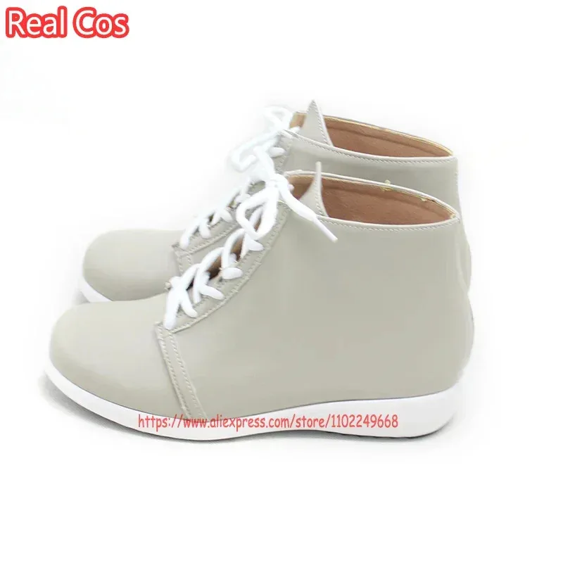 wiwiwi 123RealCos Azusawa Kohane Game PJSK PU Shoes Halloween Carnival Boots Cosplay Props Custom Made