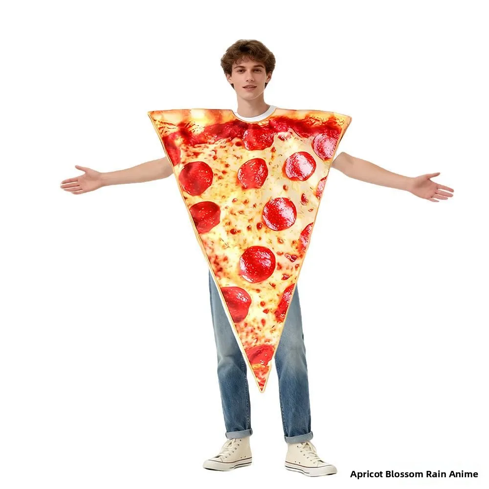 Disfraz de Pizza ciosa para Adultos, Actuación en Escenario de loween, Disfraz de Carnaval Transfronterizo, Disfraz de...