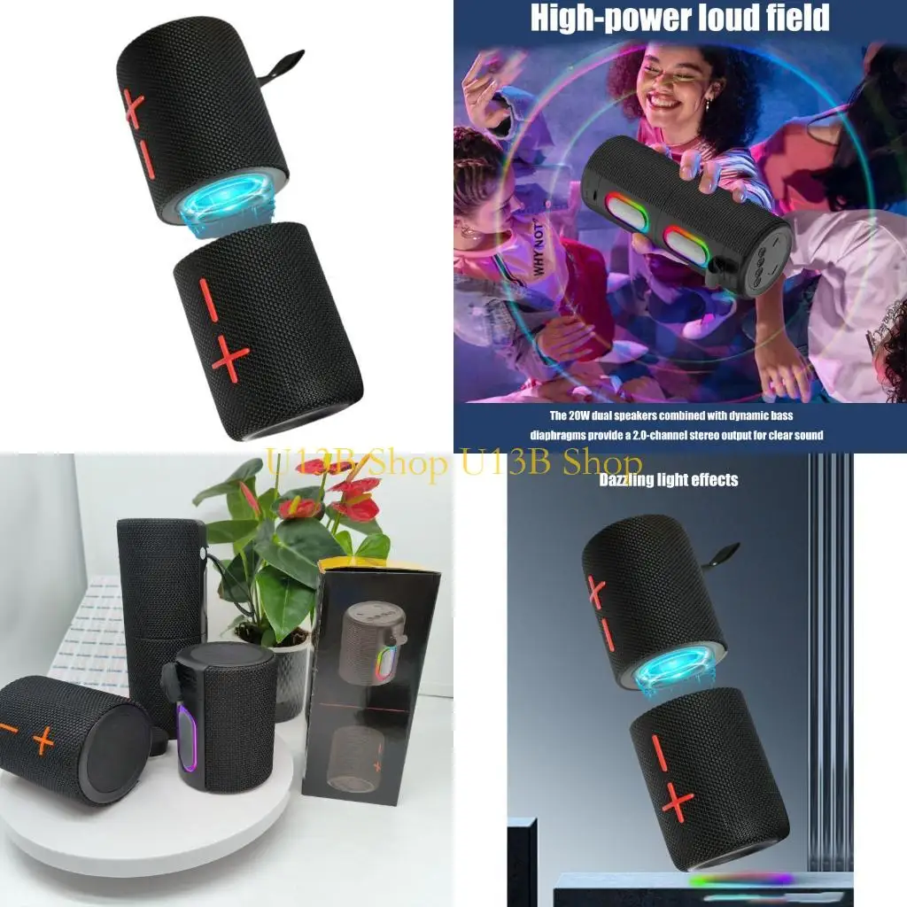 u13b-convertible-split-bluetooth-compatible-degree-clear-music-player-20-hour-runtime-wireless-setups