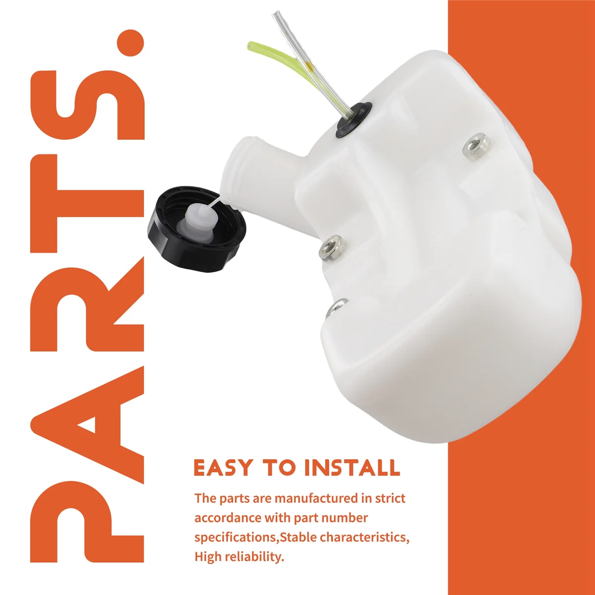 Rakitan tutup tangki bahan bakar sekarang populer untuk BC4310 G4K G45L Husqvarna 143 T35 436R 443R 236R T35 pemotong sikat Pemangkas