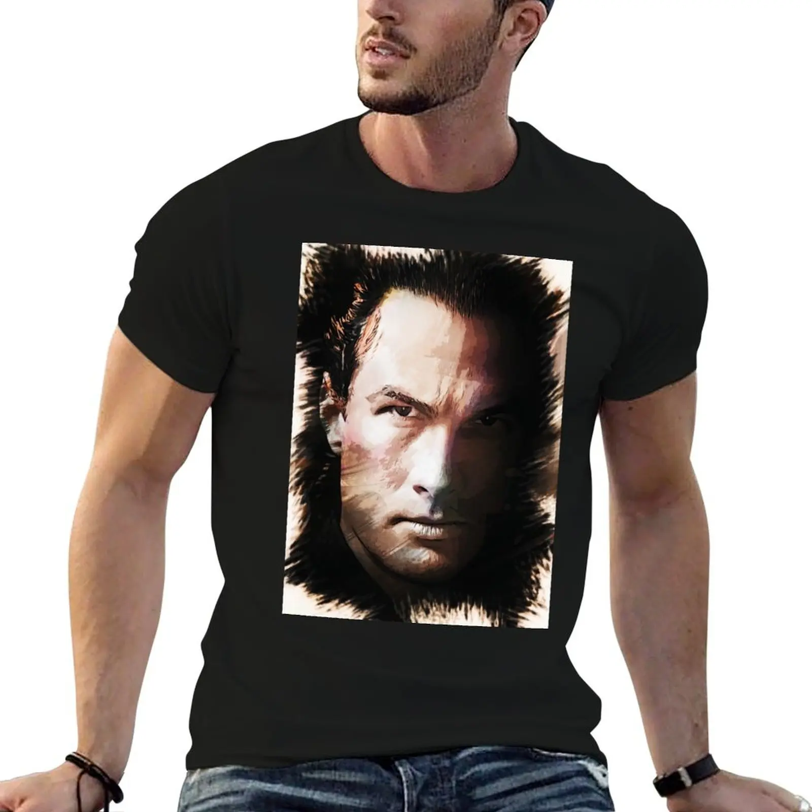 

Steven Seagal - Custom Digital Artwork T-Shirt t shirts designer t shirts cotton 100% T-Shirt