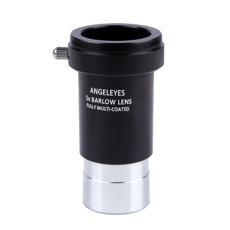 Angeleyes 3X/5X Barlow Mirror Metal Magnifier M42 Threaded 1.25-inch Universal for Camera
