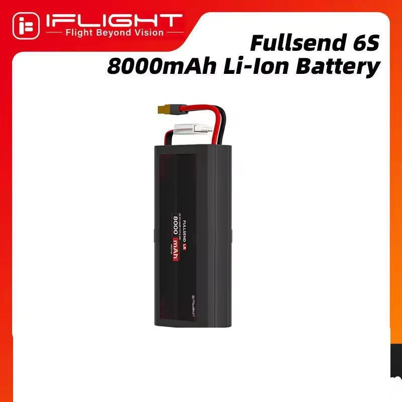 Iflight Fullsend 6s 8000mah 2p 22.2v Li-ion Battery For Fpv Parts Chimera7 Pro V2 6s Helion 10 With Xt60 Connector