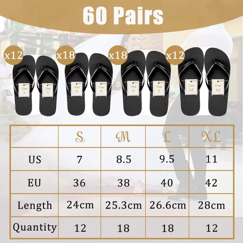 24-120 paar bruiloft slippers voor gasten bulk hotel spa bruiloft sandalen pantoffels met maat gunsten bruiloft gunsten voor gasten