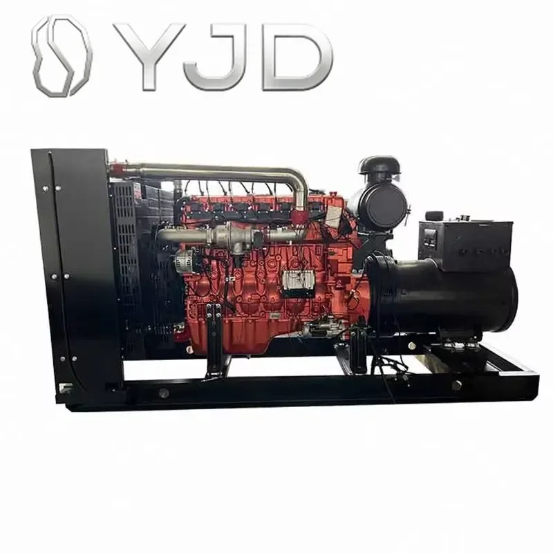 Junwei 1 Megawatt 10-1000kw 220v Water-Cooled 24V DC Start Micro Turbine Natural CHP Generator