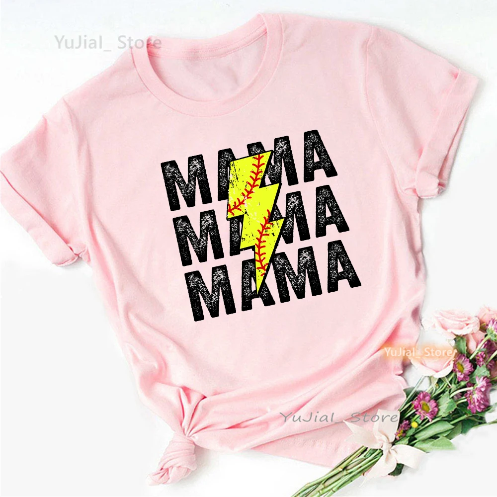 Leopard High Shoe Mom Print T Shirt Women Mother'S Day Super Mom Tshirt Femme Summer Tops Fashion Short Sleeve T-Shirt Female