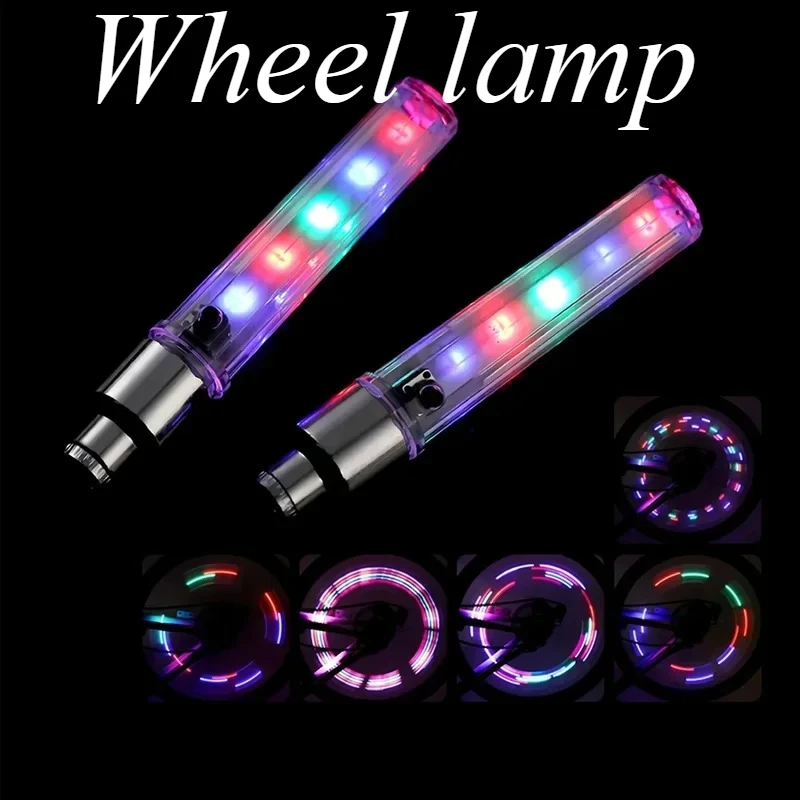 

Enhance Your Nighttime Ride with These Brilliant Set of 2 Eye-Catching Luminous Neon Fluorescent Tire Valve Lights - Glowing Bic