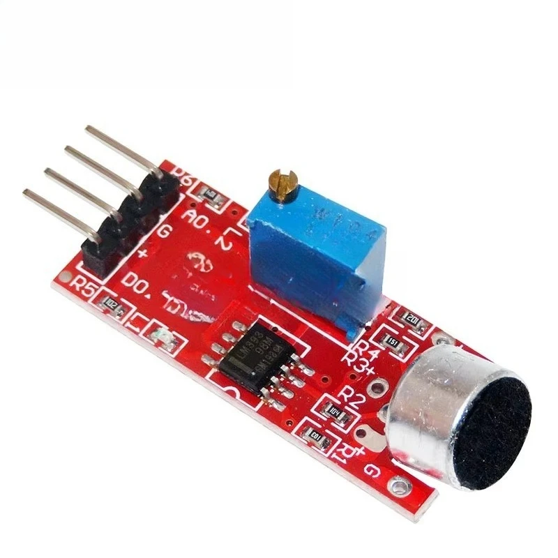 Microphone Speech Sound Sensor Detection Module for Arduino AVR PIC Analog-Digital Output Sensor KY-038 KY-037