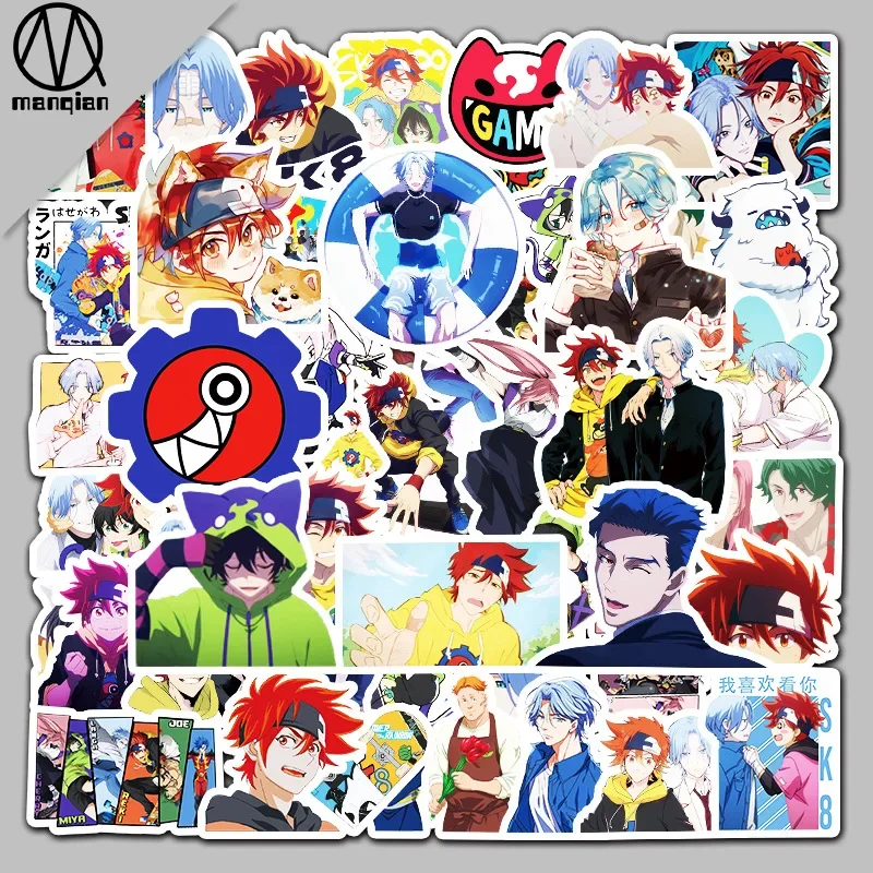 50/30/10PCS REKI Hasegawa Langa MIYA Popular Anime Secondary Peripheral Stickers Luggage Refrigerator Phone Decoration Stickers