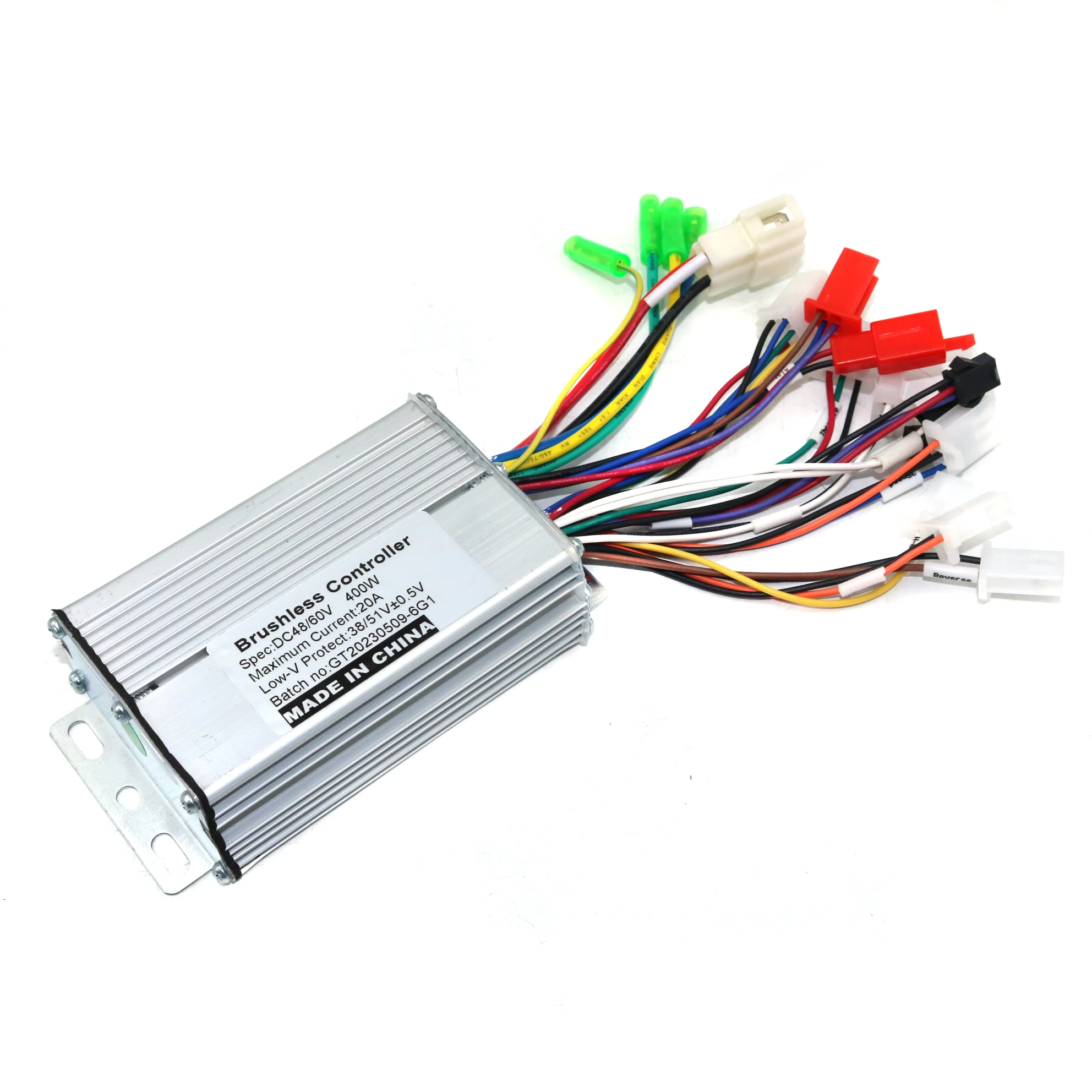 GREENTIME 36V/48V/60V 350W 18A BLDC Motor Controller E-bike Brushless Speed Driver