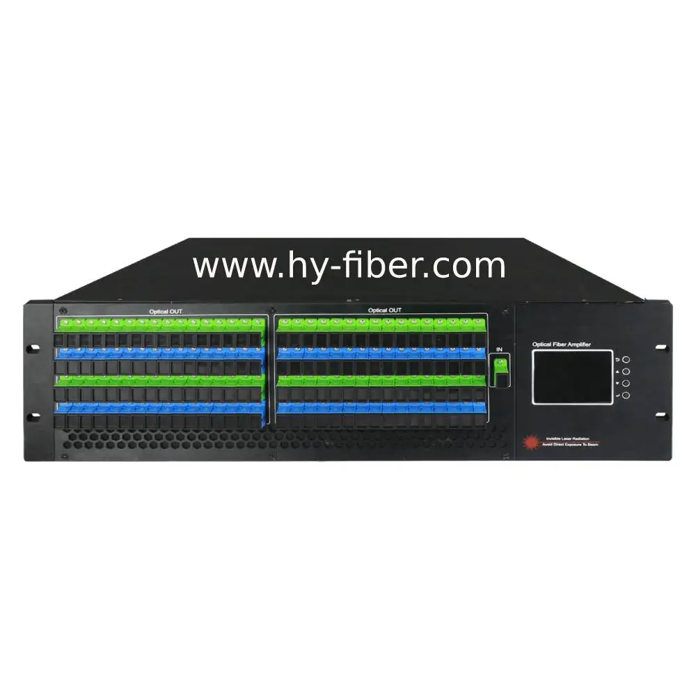 Imagem -03 - Amplificador Óptico Catv com Wdm Dual Power Gpon Amplificador de Fibra Doped-érbio Edfa 64x13dbm 1550nm