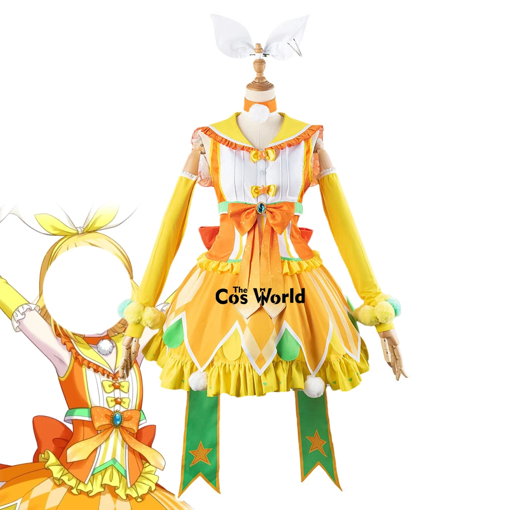Project Sekai Colorful Stage Feat Beat Virtual Singer Design Rin Len Uniform Outfits Anime Cosplay Costumes image 2