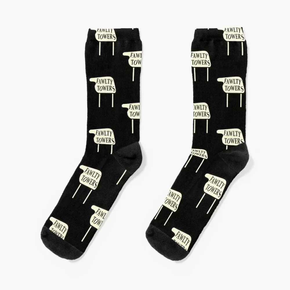 

Fawlty towers Socks winter thermal happy Women's Socks Men's