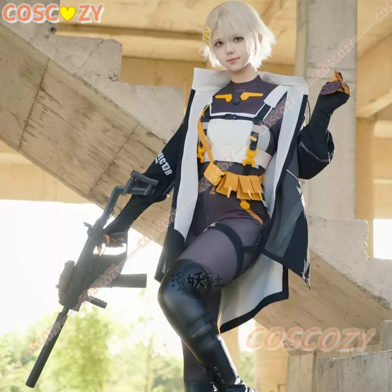 Girls Frontline 2 Exilium Vector VV Original Skin Full Costume Black Outfit for Comic‑Con Shooting Cosplay Role‑Play Exhibition