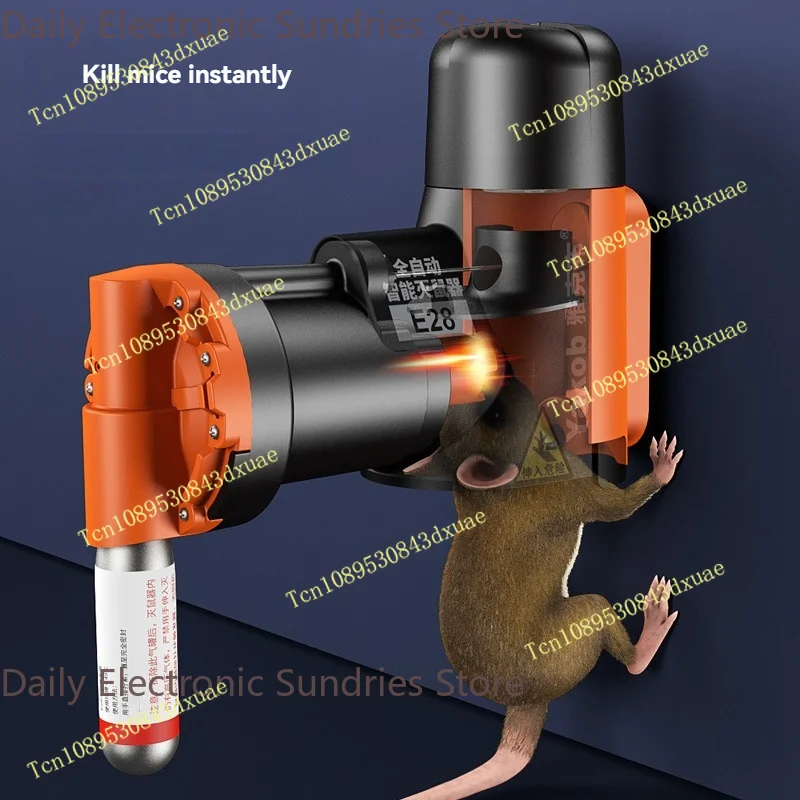 Fully Automatic Mouse Trap Continuous Catching Rodent Control Cage Clamp Mouse Catcher