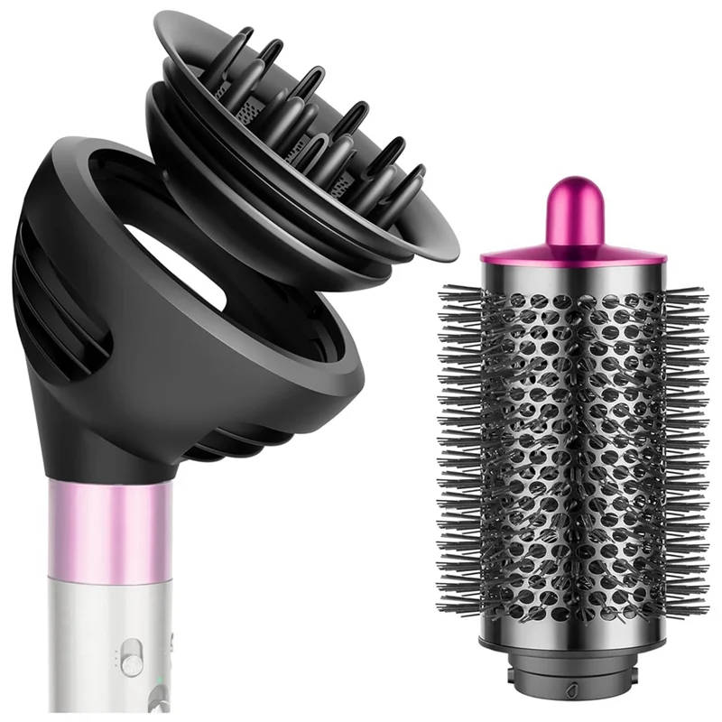 

AT05-Wave And Curl Diffuser Cylinder Comb For Dyson HS01 HS05 HS08 Two Airflow Dome Or Diffuse Modes Hair Diffuser Attachment