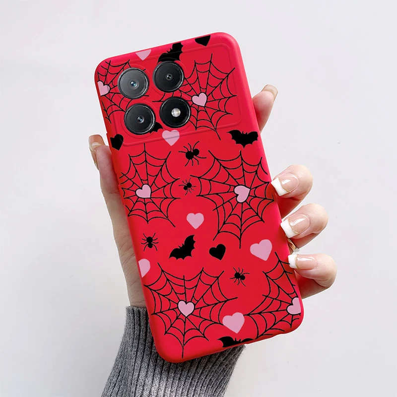 Funda de teléfono Poco X6 Pro 5G, Protector de silicona de lujo con diseño de astronauta y mariposa para Xiaomi Poco X6 X 6 Pro Pocox6 Pro 5G