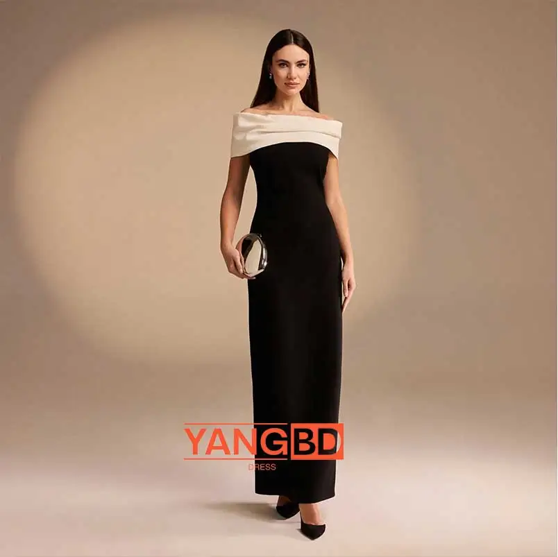 

YangBD Customized Birthday Evening Dress Ankle Length Sleeveless Summer Elegant Wedding Party Gowns For Women Arab 2025