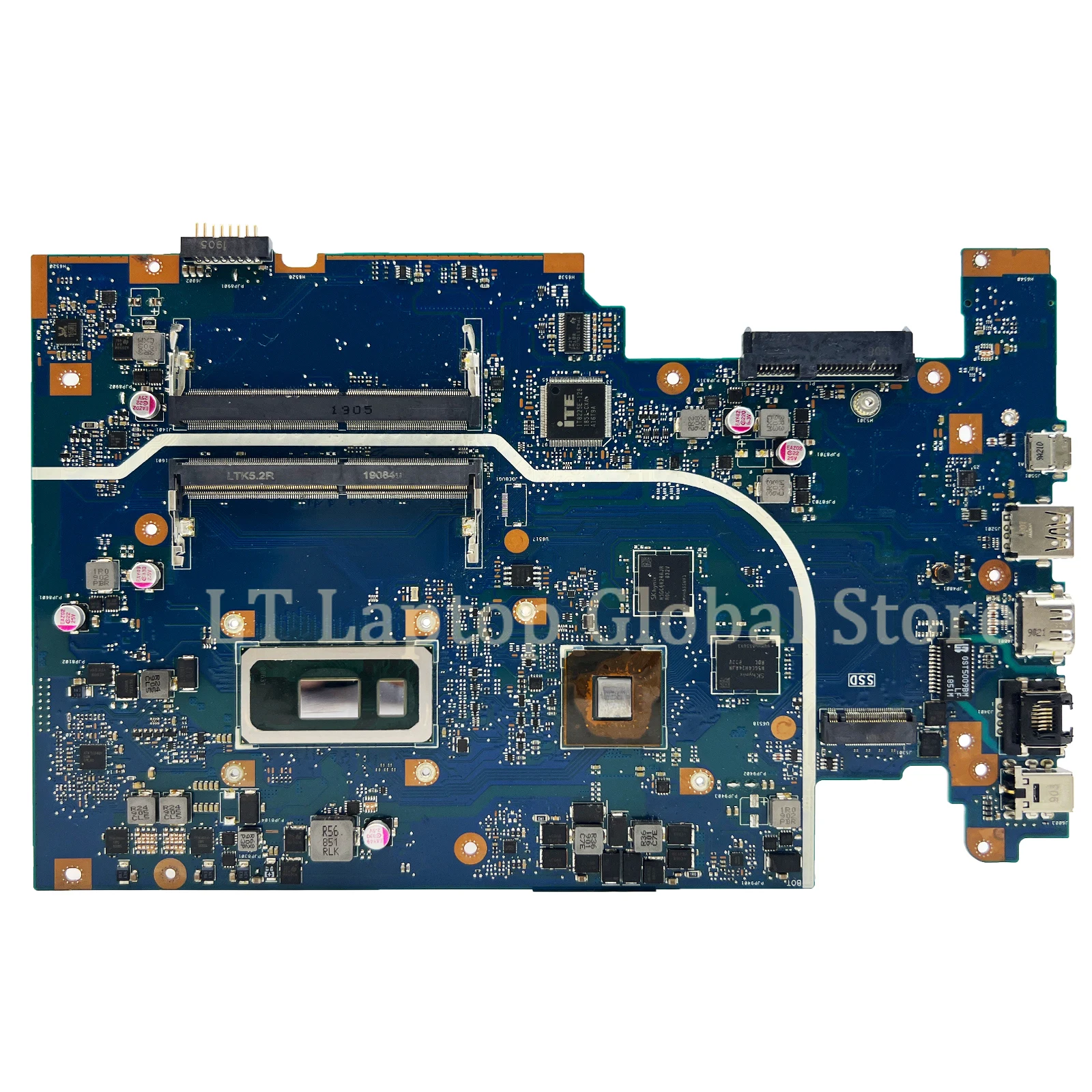 Laptop mainboard x705fn unterstützung asus vivobook x705f n705fn m705f pc motherboard w/i3-8145U i5-8265U i7-8565U gpu MX150-V2G ddr4