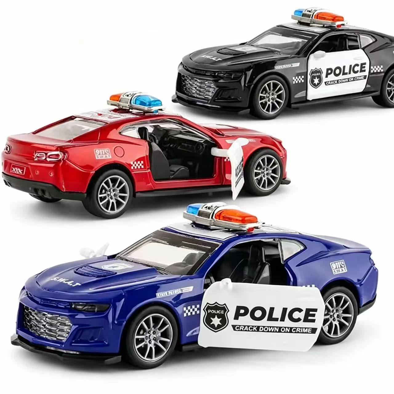 1:32 Maßstab Druckguss-Simulationsmodell Spielzeugauto mit zu öffnenden Türen und Rückziehfunktion Sammlerstück Modellfahrzeug für Kinder