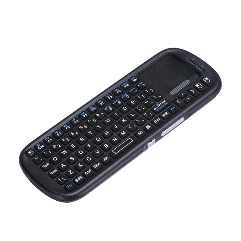 

Хорошо изготовленная-беспроводная мини-клавиатура Bluetooth + 2,4 ГГц с тачпадом для Android/ПК/планшета/PS4/Raspberry Pi 3/HTPC