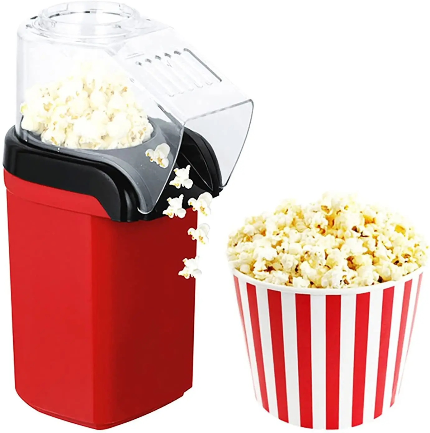 Maquina Para Hacer Palomitas De Maiz 5 Core Popcorn Machine 16 Cup Capacity Hot Air Popper For Home Movie Party