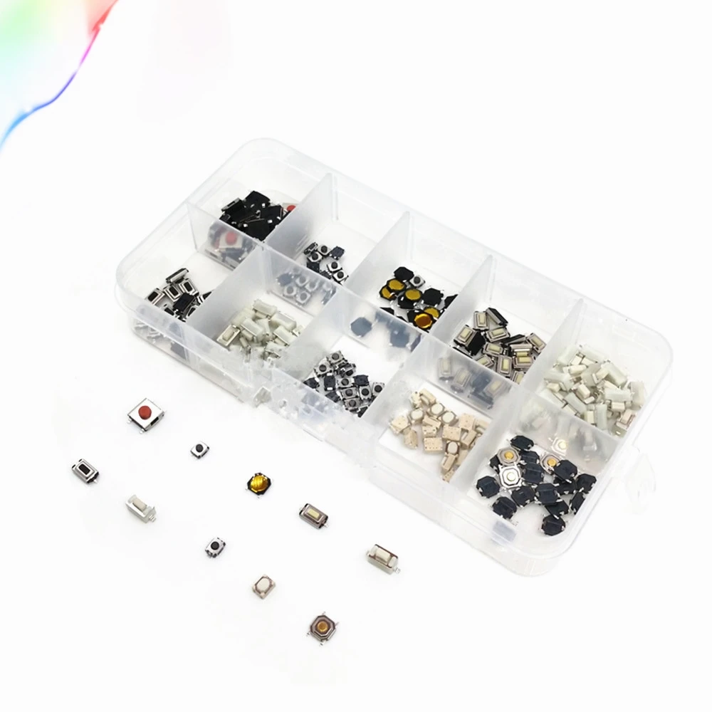 200 pcs Free shopping Auto button pack switch accessories 10 20 total 200 micro switch electronic components