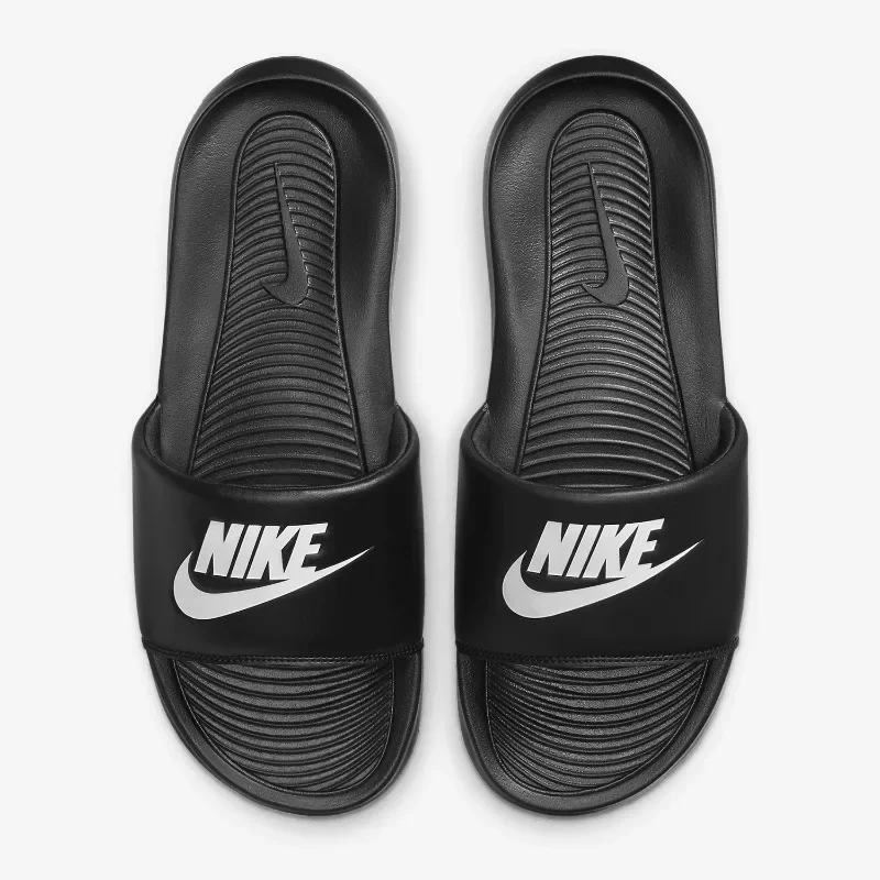 

Nike Black Slippers Beach Shoes Men's and Women's Anti-Slippery Outdoor Casual Swimming Sandals CN9675-002