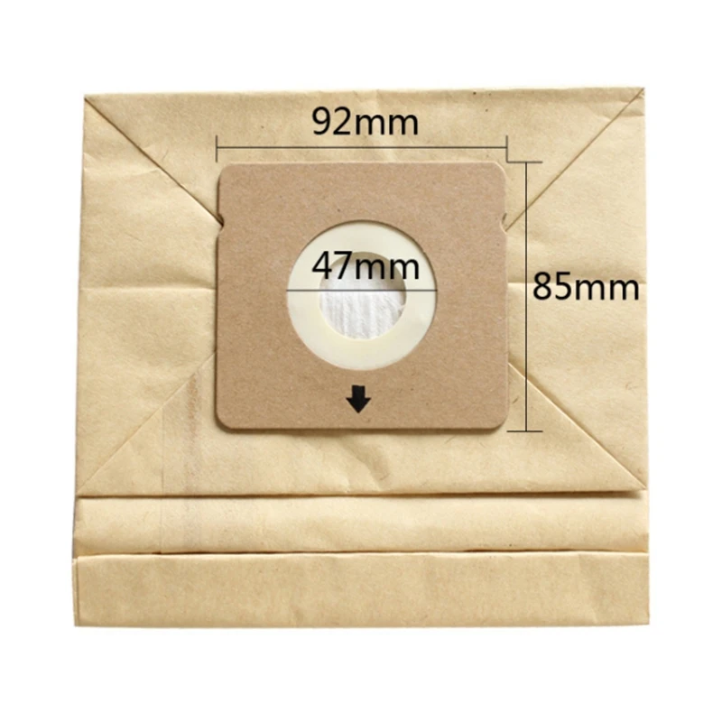 10 Pieces/Lot Vacuum Cleaner Dust Bags Paper Filter Bags For Rowenta RO5227 ZR0039 RO1717 RO1733 RO1751 Etc.