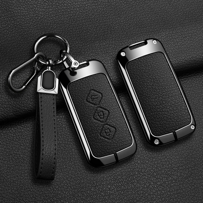 Auto Zink Schlüssel Fall Halter Abdeckung Kette Für Wuling Hongguang Baojun 510 730 360 560 RS-5 530 630 Chevrolet Aveo Trax Groove Captiva – Detail 5