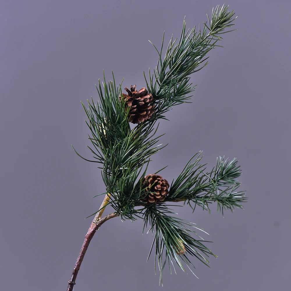 Piante artificiali di alta qualità aghi di pino rami di albero accessori per alberi di natale decorazione fai da te flores artificiales nuovo