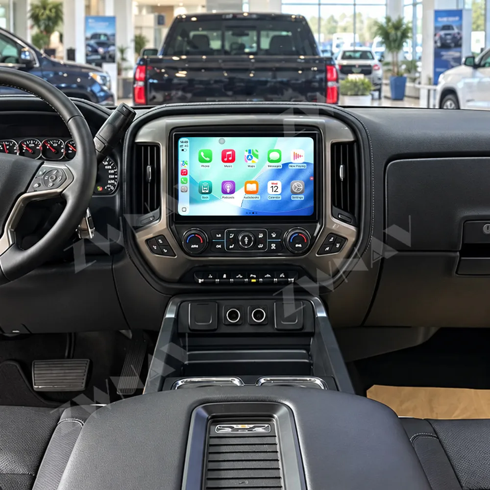 For Chevrolet Silverado GMC Sierra 2014-2018 Wireless CarPlay 11.6 Inch Android13 Car Radio Multimedia Player Stereo Head Unit