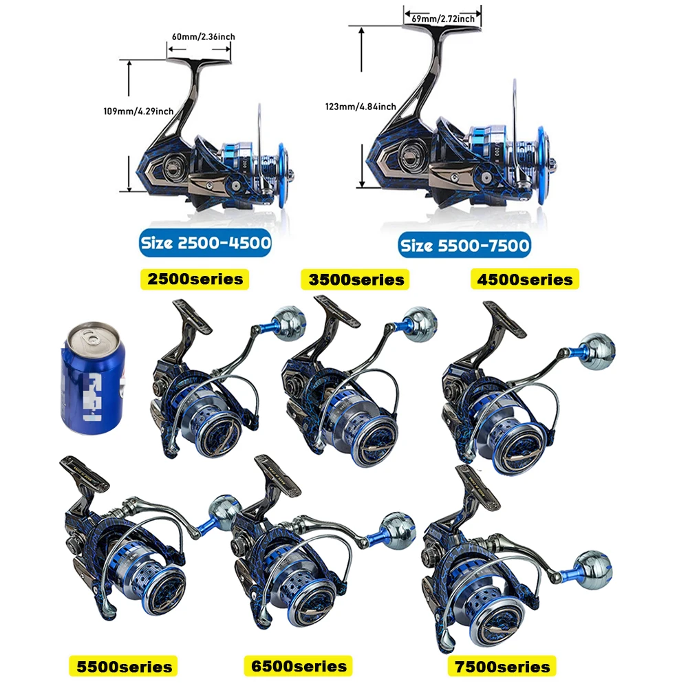 5 ball bearing fishing reels Amazon.com : Spinning Reel, 5.0:1 High-Speed Gear Ratio and 2+1 Shielded BB Stainless Steel Bearings, Fresh and Saltwater Reel with CNC Aluminum Spool & Foldable Handle : Sports & Outdoors 0.20/200 Pioneer Falcon Spinning Reel Alum