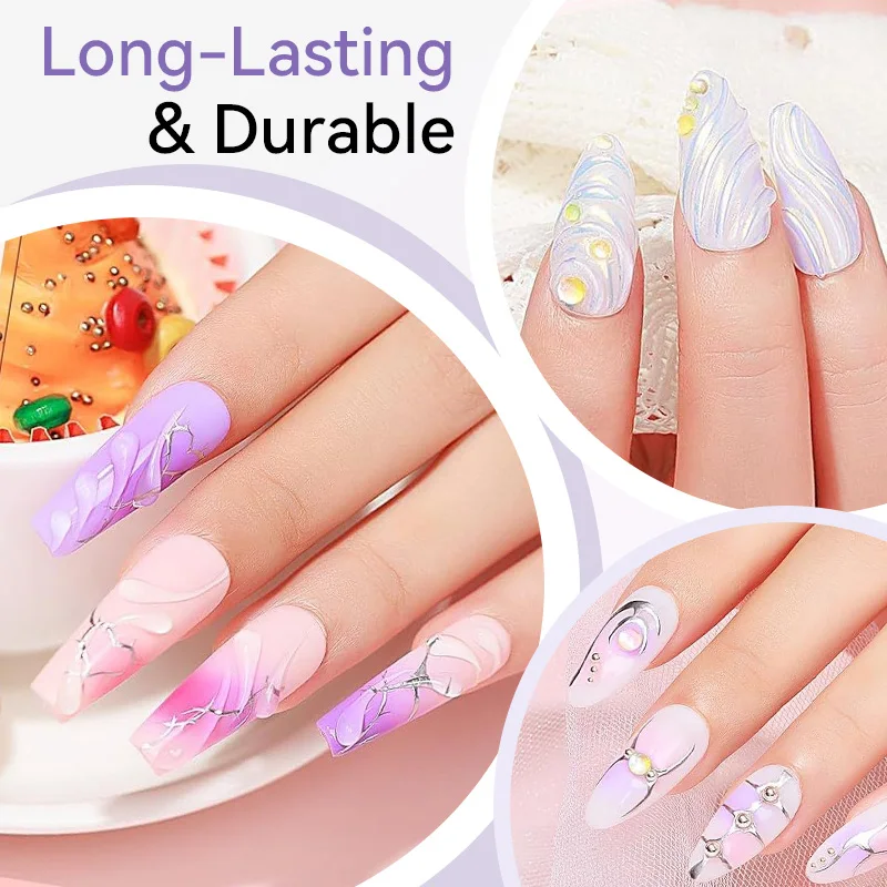 BORN PRETTY 15ml 5D Sculpting Carvings & Shapes Gel Ingewikkelde Bloem Fruit 3D Ontwerpen Nail Art Gel Vernis Manicure
