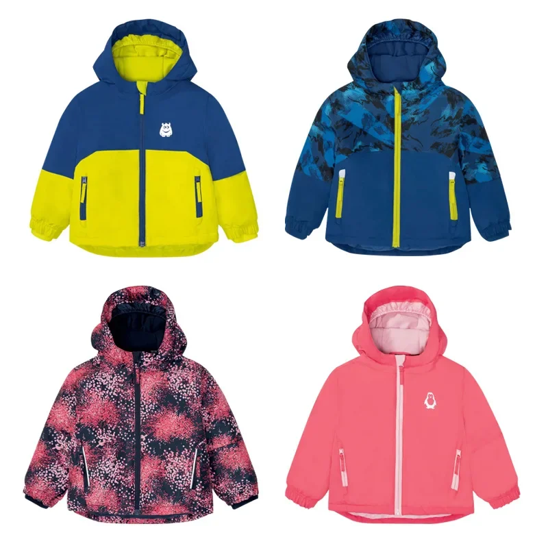 2025 Children Ski Jackets New Mountain Hooded  Baby Girl Snow Coat Sports WarmOutdoor Kids Snowboard Outerwear Windproof Clothes