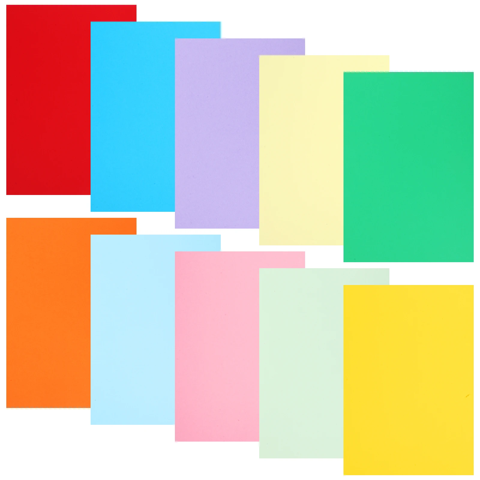 

50 Sheets Thick Colored Cardstock Paper for Scrapbook Card Making DIY Crafts Office School Art Supplies Printing Paper