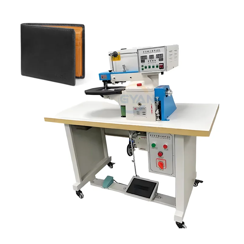 Widely Used Leather Edge Folding Machine Economical And Practical Gluing And Folding Machine With Cheap Prices